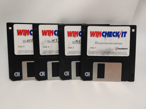 Vintage win check 4 - it, 4.0